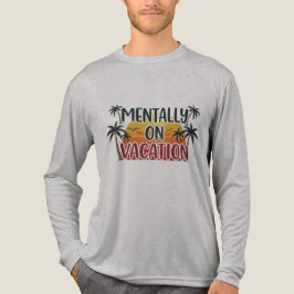 メンタルオンバケーションTシャツ – レトロサマービーチ トライブレンドＴシャツ