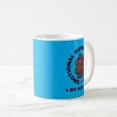 メンタルサポート夫 不安なときは撫でて コーヒーマグカップ (正面右)