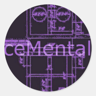 メンタルスティック ラウンドシール