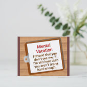 メンタルバケーション ポストカード (スタンド正面)