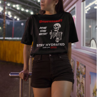 メンタルヘルスおもしろいシャツ – ライト文字 Tシャツ