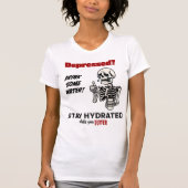 メンタルヘルスおもしろいシャツ – Dark文字 Tシャツ (正面)