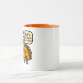 メンタルヘルスおもしろいマグ マグカップ (中央)