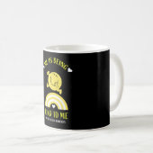 メンタルヘルスおもしろい認識度コーヒーマグ コーヒーマグカップ (正面右)