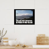 メンタルヘルスが重要。 ポスター (キッチン)