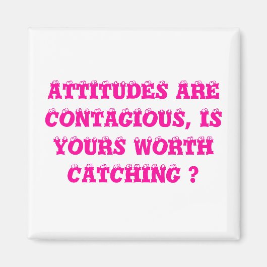 メンタルヘルスが重要。 マグネット (正面)