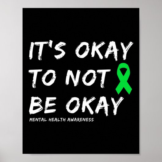メンタルヘルスに問題はない ポスター (正面)