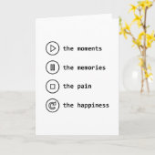 メンタルヘルスのためのマインドフルネスな生活 カード (黄色い花)