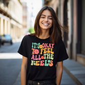 メンタルヘルスのための様々な感情 Tシャツ