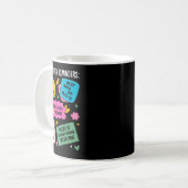 メンタルヘルスのリマインダー コーヒーマグカップ (正面左)