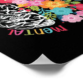 メンタルヘルスの問感動的題 ポスター (角)