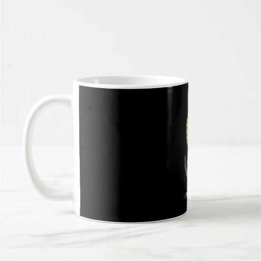 メンタルヘルスの啓発 偏見をなくそう コーヒーマグカップ (左)