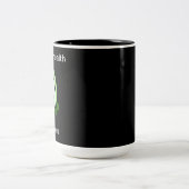 メンタルヘルスの大切さ ツートーンマグカップ (中央)