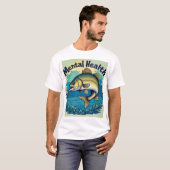 メンタルヘルスの大切さ Tシャツ (正面フル)