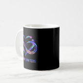 メンタルヘルスの意識向上イラスト コーヒーマグカップ (正面左)