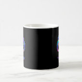 メンタルヘルスの意識向上イラスト コーヒーマグカップ (中央)
