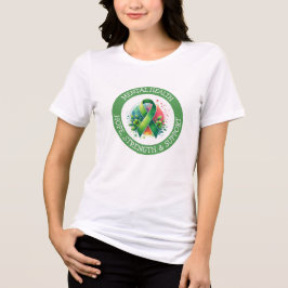 メンタルヘルスの意識向上 - サポートの強さ サポート トライブレンドＴシャツ