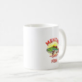 メンタルヘルスの釣り中毒 コーヒーマグカップ (正面右)