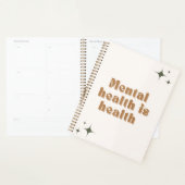 メンタルヘルスはヘルスプランナー プランナー手帳 (ディスプレー)