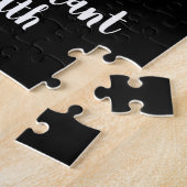 メンタルヘルスはメンタルヘルスの脳と同じだ ジグソーパズル (側面)