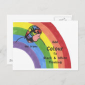 メンタルヘルスへの偏見を解消する ポストカード (正面/裏面)