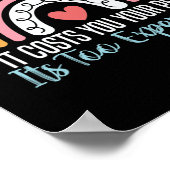 メンタルヘルスもしは、あなた自身の平和を犠牲にする ポスター (角)