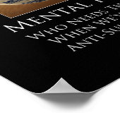 メンタルヘルスやる気を起こさせるポスター ポスター (角)