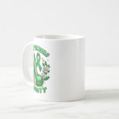 メンタルヘルスを優先する コーヒーマグカップ (正面左)