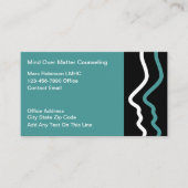 メンタルヘルスカウンセラーアポイントメントカード 予約カード (正面)