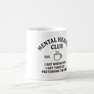 メンタルヘルスクラブ – コーヒーマグ コーヒーマグカップ