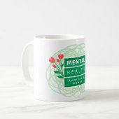 メンタルヘルスケア月間 コーヒーマグカップ (正面左)