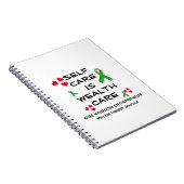 メンタルヘルスケア 自己ケアは富のケア クリスチャン ノートブック (右側)