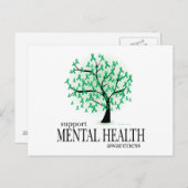 メンタルヘルスツリー ポストカード (正面/裏面)