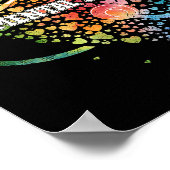 メンタルヘルスナースウォータコールラブハートスクラブステット ポスター (角)