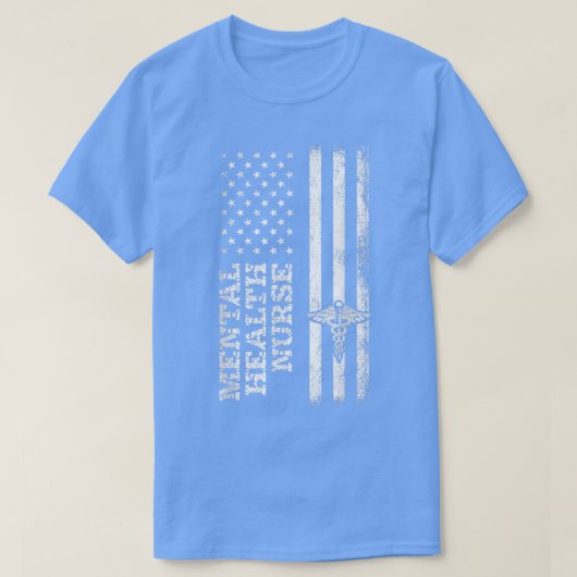 メンタルヘルスナース看護Rn5206 2379 Tシャツ (デザイン正面)