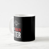 メンタルヘルスヒト脳障害認識度 コーヒーマグカップ (正面左)