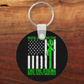 メンタルヘルスメンタルヘルス認識度の終了Stig キーホルダー (正面)