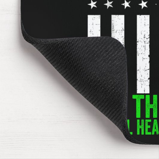 メンタルヘルスメンタルヘルス認識度の終了Stig マウスパッド (コーナー)