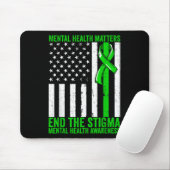 メンタルヘルスメンタルヘルス認識度の終了Stig マウスパッド (マウス)