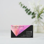 メンタルヘルスモダンドクタービジネスカード 名刺 (スタンド正面)