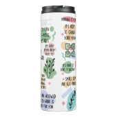 メンタルヘルス問題のカラフル確認 タンブラー (裏面)