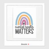 メンタルヘルス問題シール シール (シート)