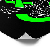 メンタルヘルス問題フラワーズ認識度女性 ポスター (角)