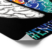 メンタルヘルス問題認識度月の衣装 ポスター (角)