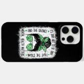 メンタルヘルス問題Messy Bunメンタルヘルス戦争 Case-Mate iPhoneケース (裏面 (横))