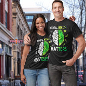 メンタルヘルス問題Tシャツ Tシャツ