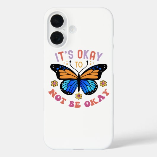 メンタルヘルス啓発のオオカナダモ Case-Mate iPhoneケース (裏面)