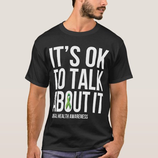 メンタルヘルス啓発グループの友達 Tシャツ (正面)