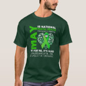 メンタルヘルス啓発月間Tシャツ Tシャツ (正面)