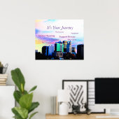 メンタルヘルス回復ポやる気を起こさせるスター ポスター (ホームオフィス)